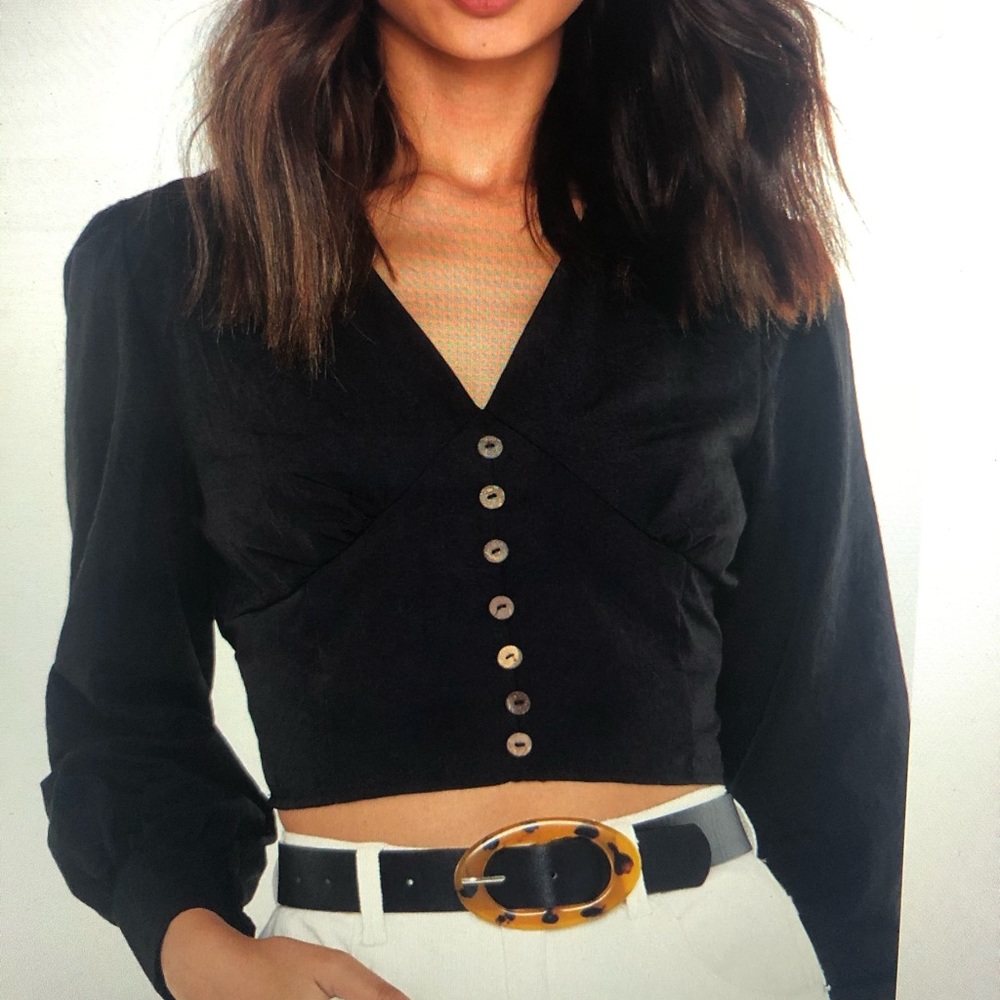 Nasty Gal Button Down Top